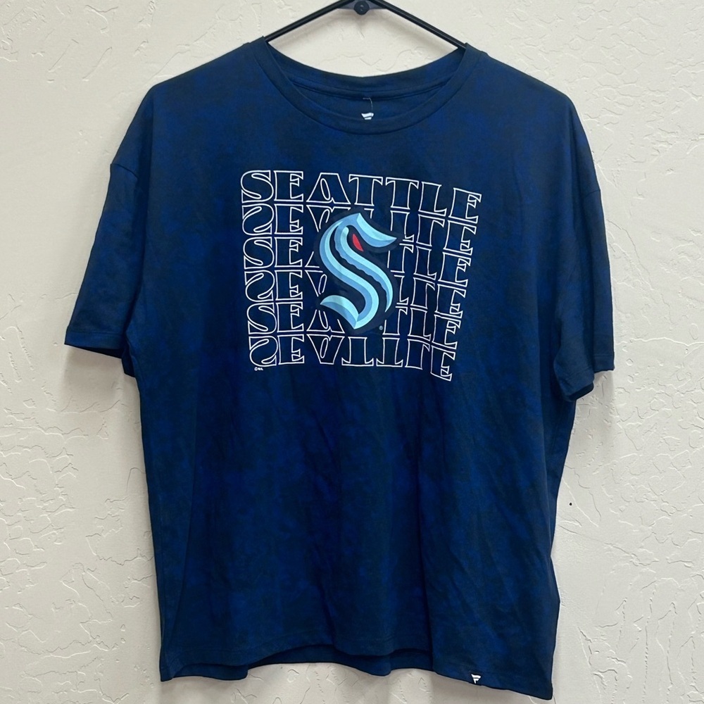 Fanatics Blue Graphic Tee
